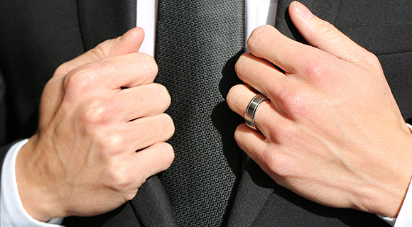 A Sleek And Affordable Masculine Ring